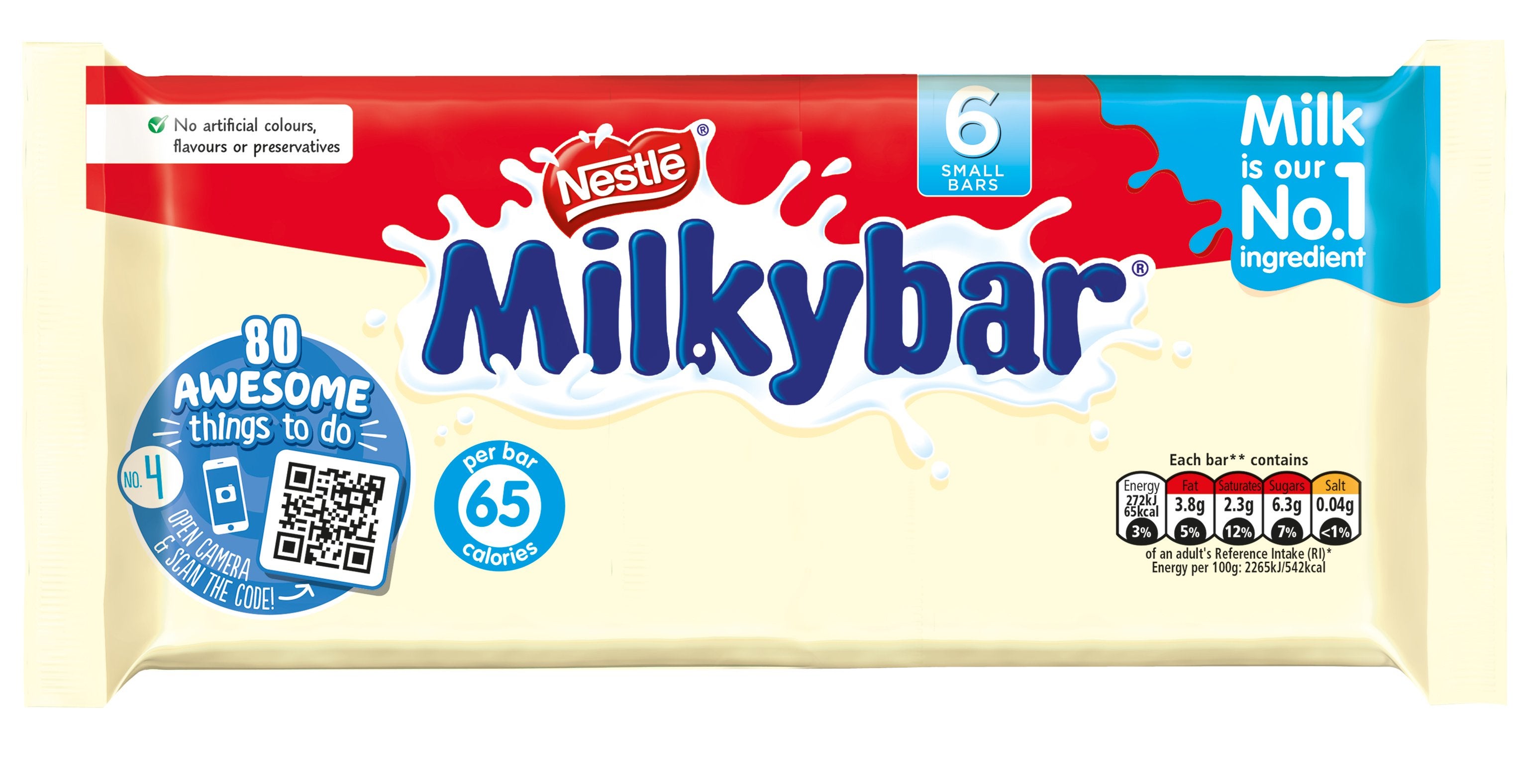 Milkybar® White Chocolate Buttons Sharing Pouch 94g